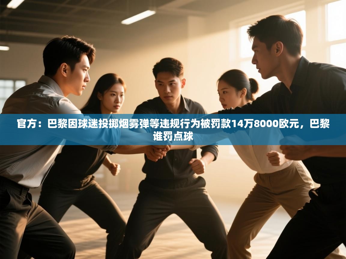 官方:巴黎因球迷投掷烟雾弹等违规行为被罚款14万8000欧元,巴黎谁罚点球 第2张